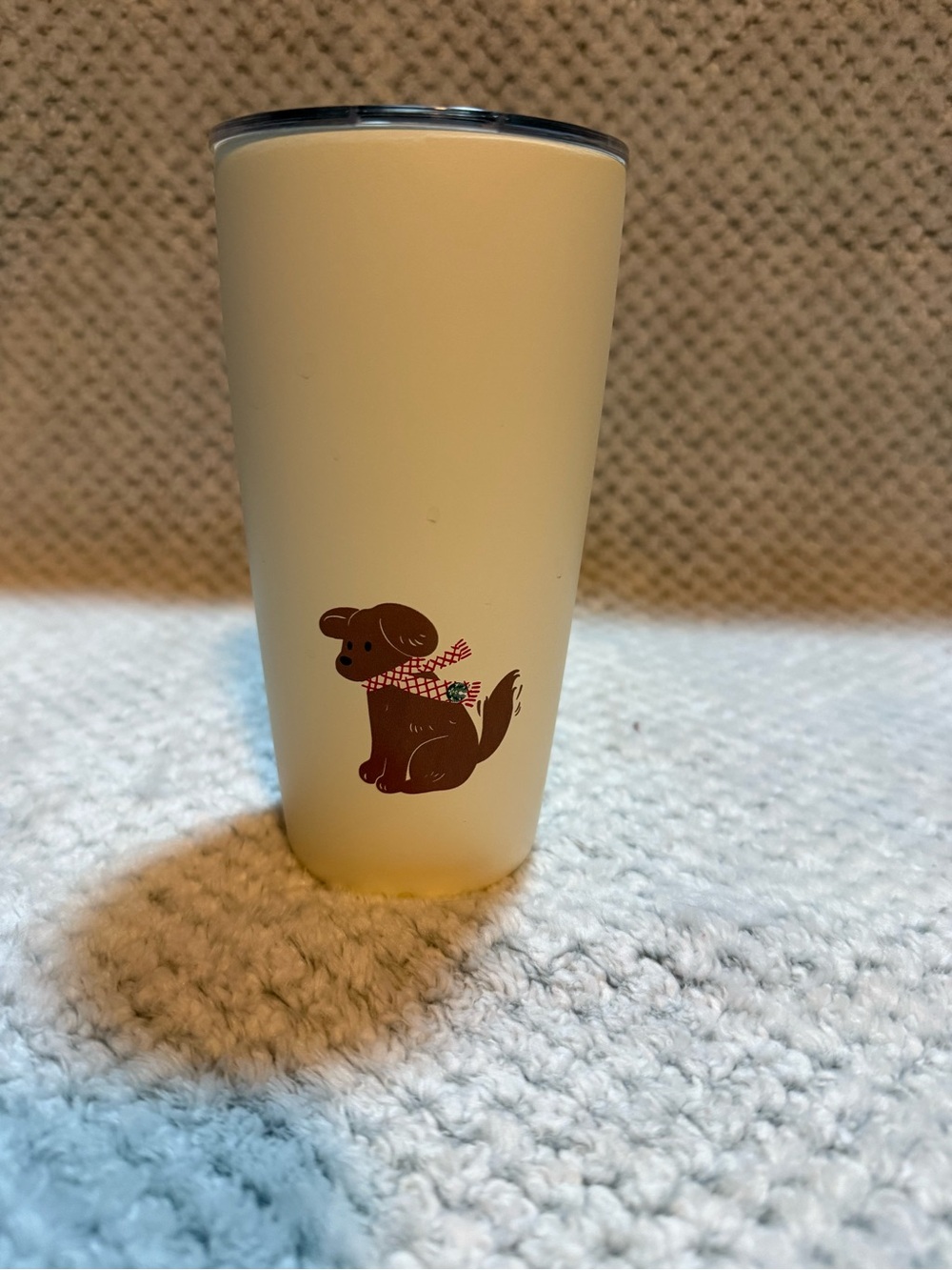 Starbucks Miir Dog Tumbler with Festive Pup Graphic 16oz
